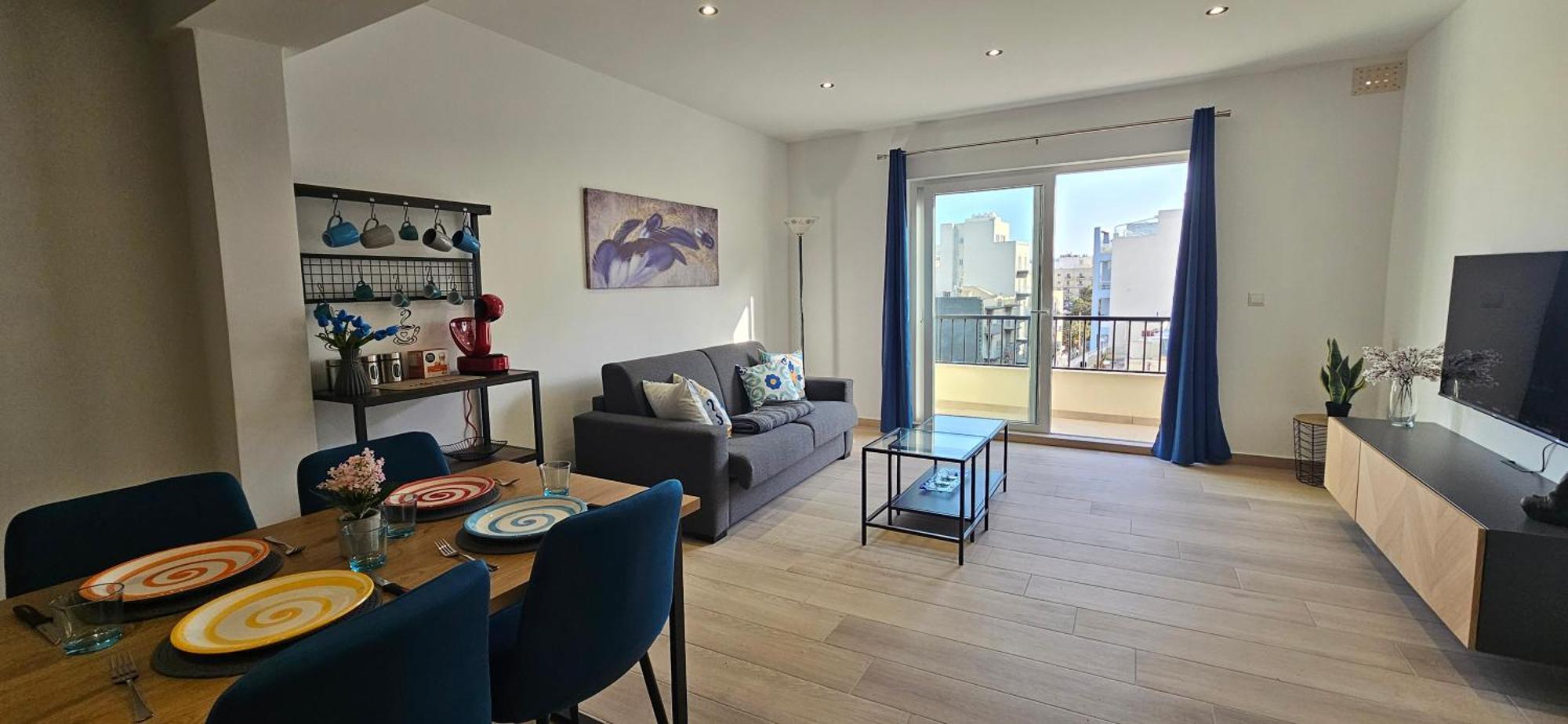 Sea Breeze Penthouse And Terrace Qawra St Paul'S Bay Apartment Сейнт Полс Бей Екстериор снимка