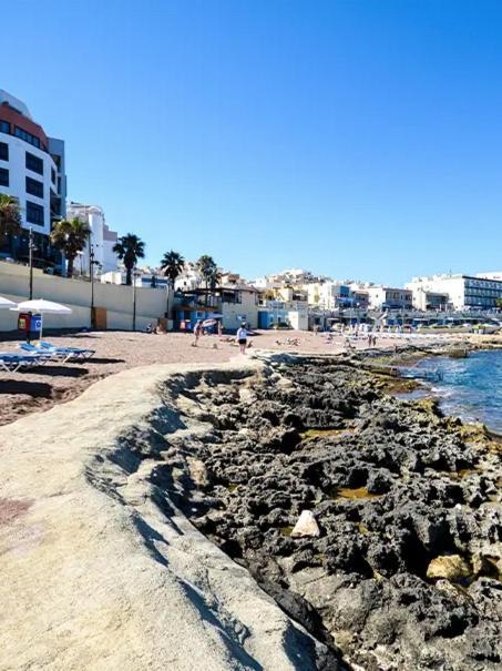 Sea Breeze Penthouse And Terrace Qawra St Paul'S Bay Apartment Сейнт Полс Бей Екстериор снимка